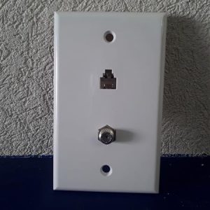 Telephone & Data Plate